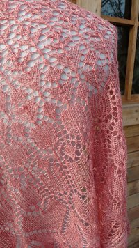 handknit, tricoté main, soie, silk, dentelle, lace, hiver