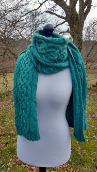 Echarpe extra longue - oversized scarf