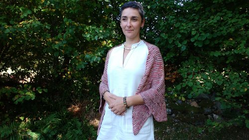 châle, shawl, tour de cou, merino, silk, merinos, soie