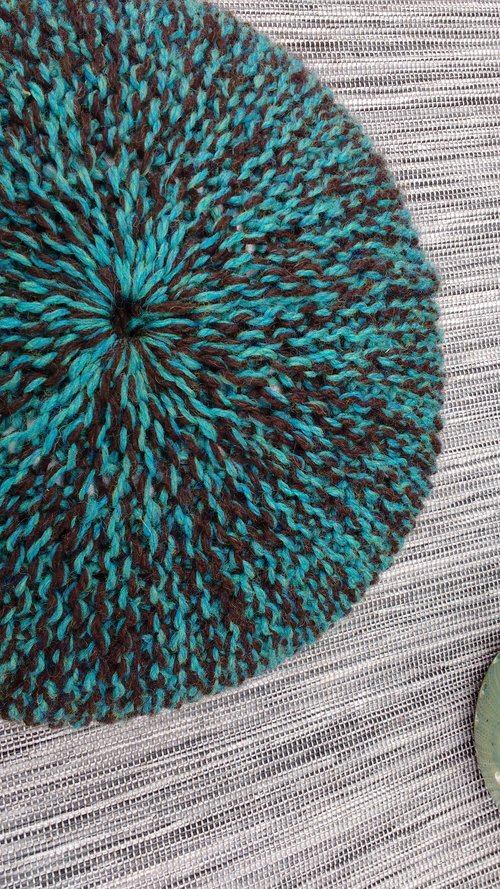 meditation, zafu, sarrasin, tricoté à la main, handknit