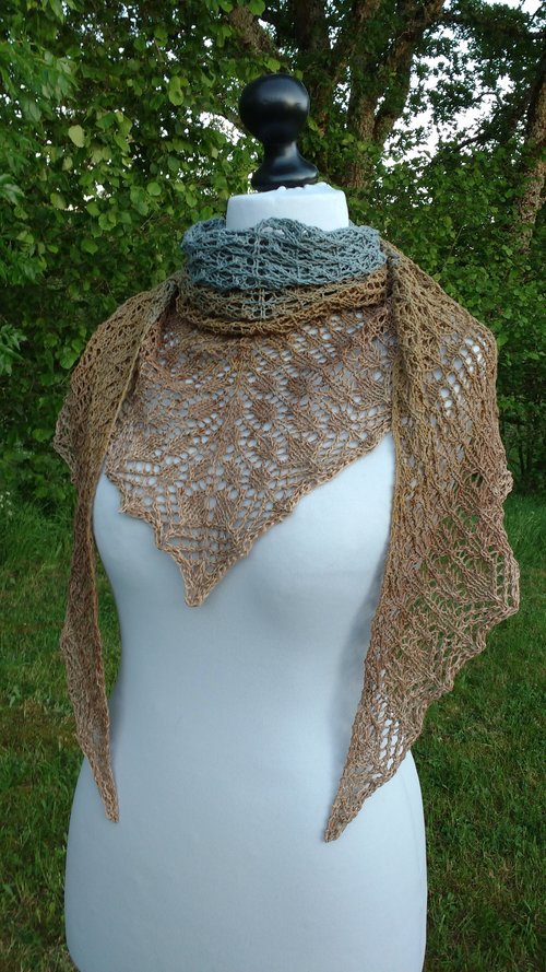 fait main, tricoté main, handknit, handmade, coton, cotton, lace, dentelle