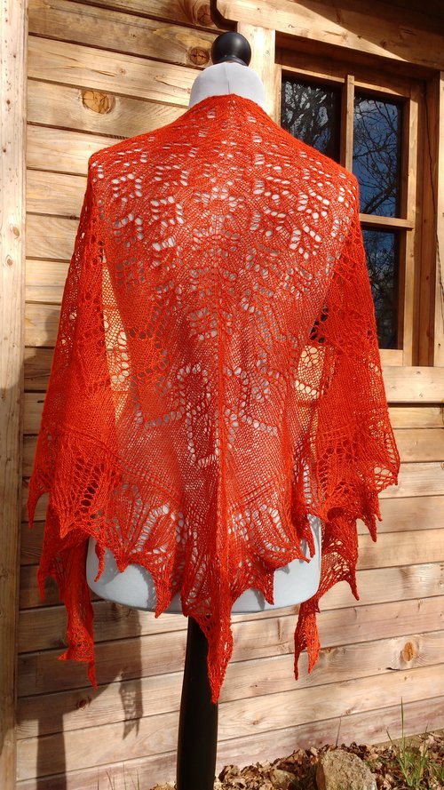 fait main, tricoté main, handknit, handmade, soie, silk, artisanat