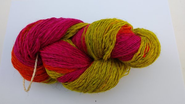 laine filée main, handspun, shetland, soie, silk, tricot, tissage