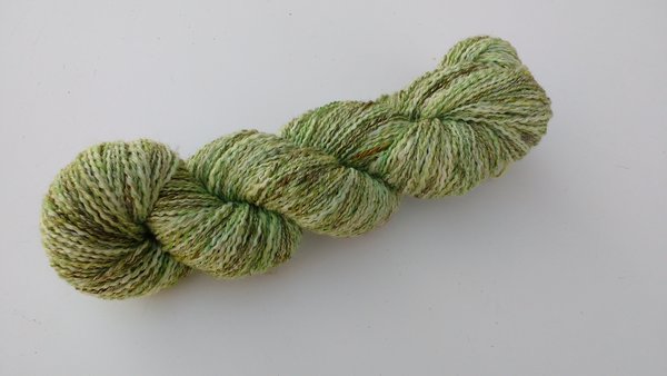 filé main, soie, chameau, BFL, silk, camel, fil à tricoter, knit